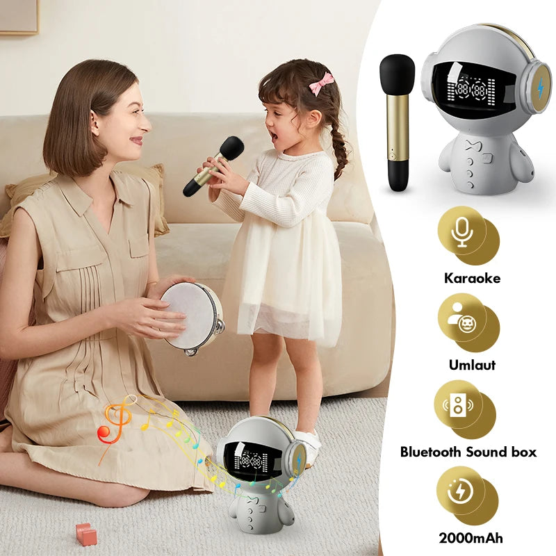 Creative Design Bluetooth Speaker - Mini Portable Stereo for Outdoor/Indoor, Wireless Smart Speaker, Perfect Gift for Children