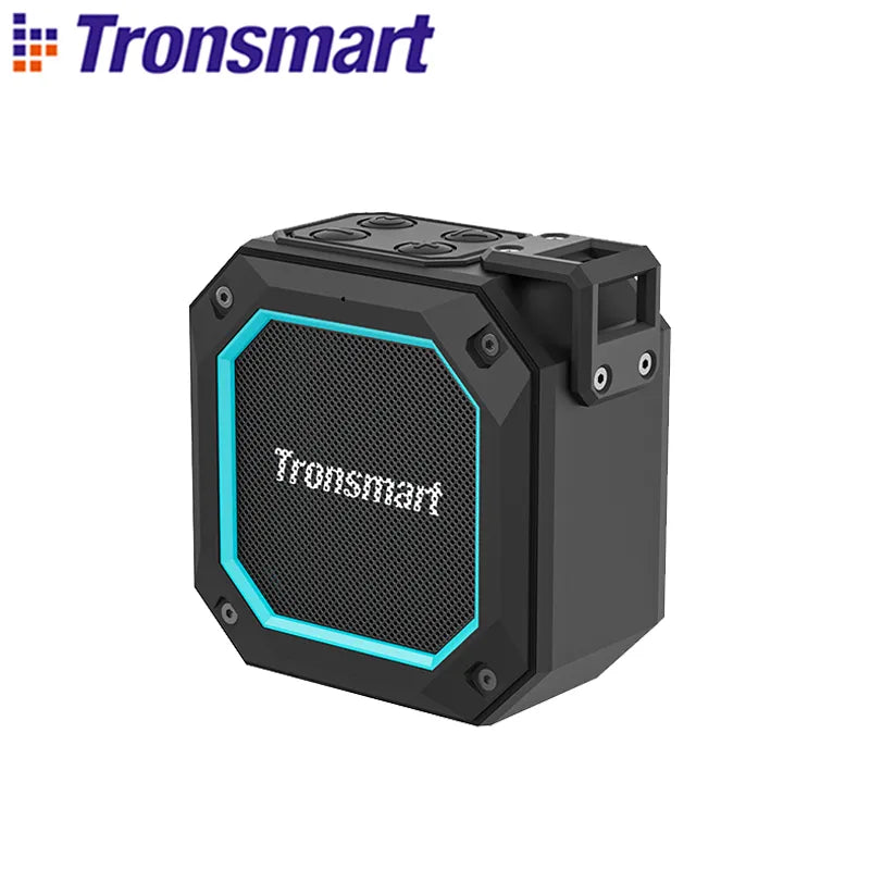 Tronsmart Groove 2 Portable Speaker - Bluetooth 5.3, True Wireless Stereo, Dual EQ Modes, IPX7 Waterproof, for Shower