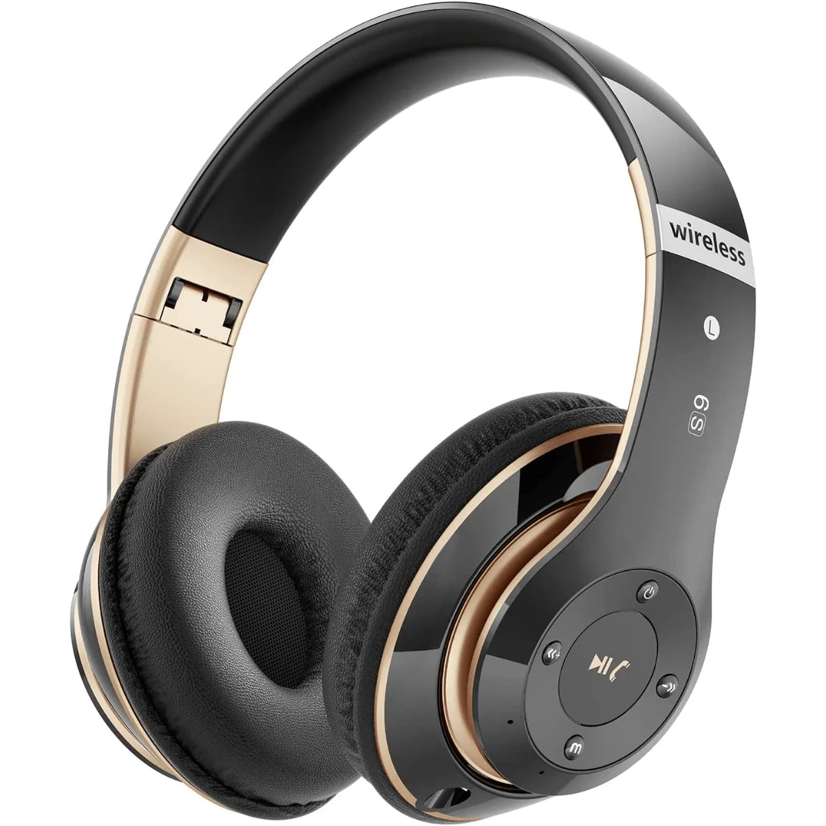 HiFi Stereo Bluetooth Headphones with Noise Cancellation and Mic